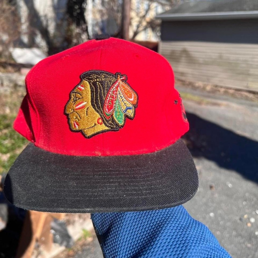 2000s Chicago Blackhawks NHL SnapBack hat